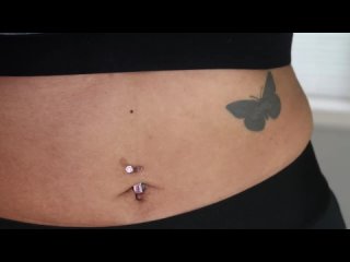 another belly piercing update